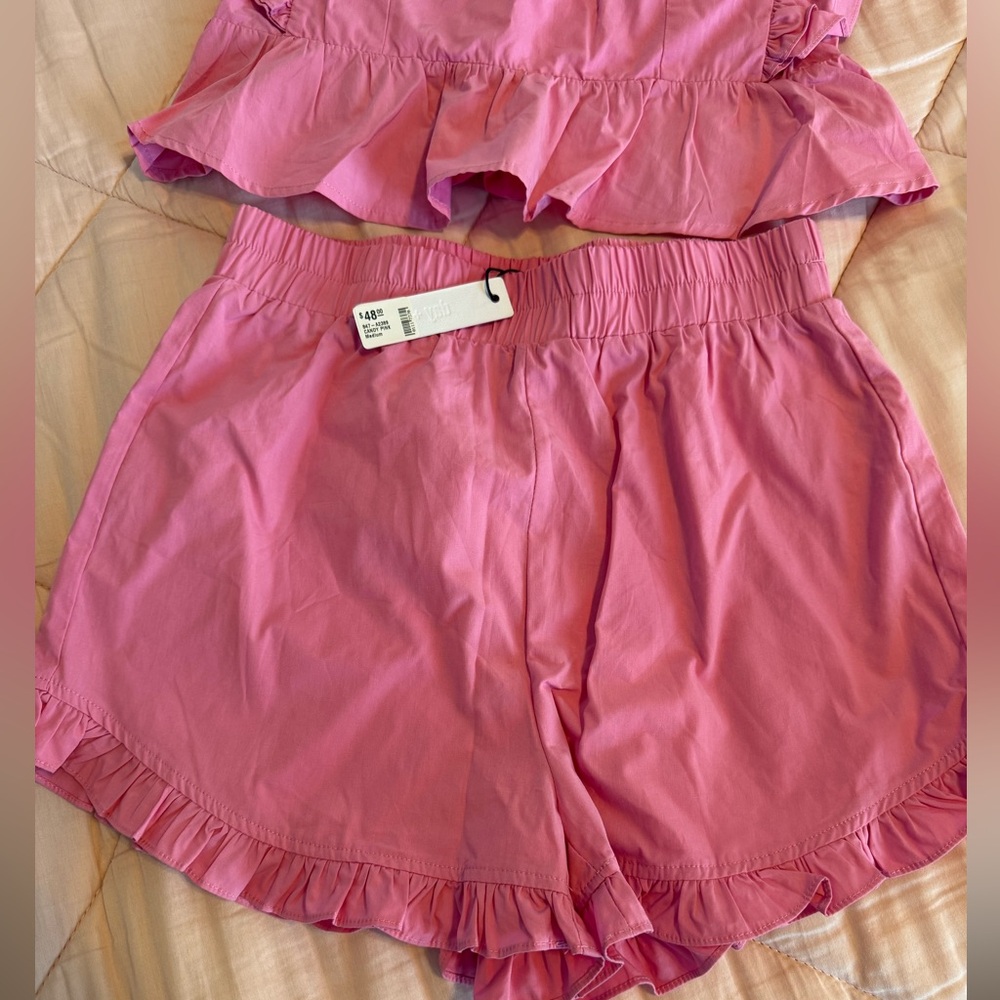 Pink Two Piece Set 🩷 M + L - Picture 6 of 14